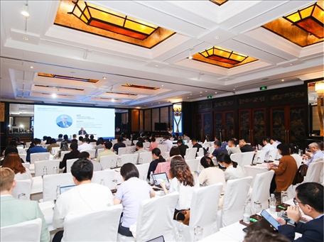 7月11日，由華陽海洋研究中心、中國南海研究院、中國國際法學會聯(lián)合撰寫的《南海仲裁案裁決再批駁》報告在北京發(fā)布。華陽海洋研究中心供圖