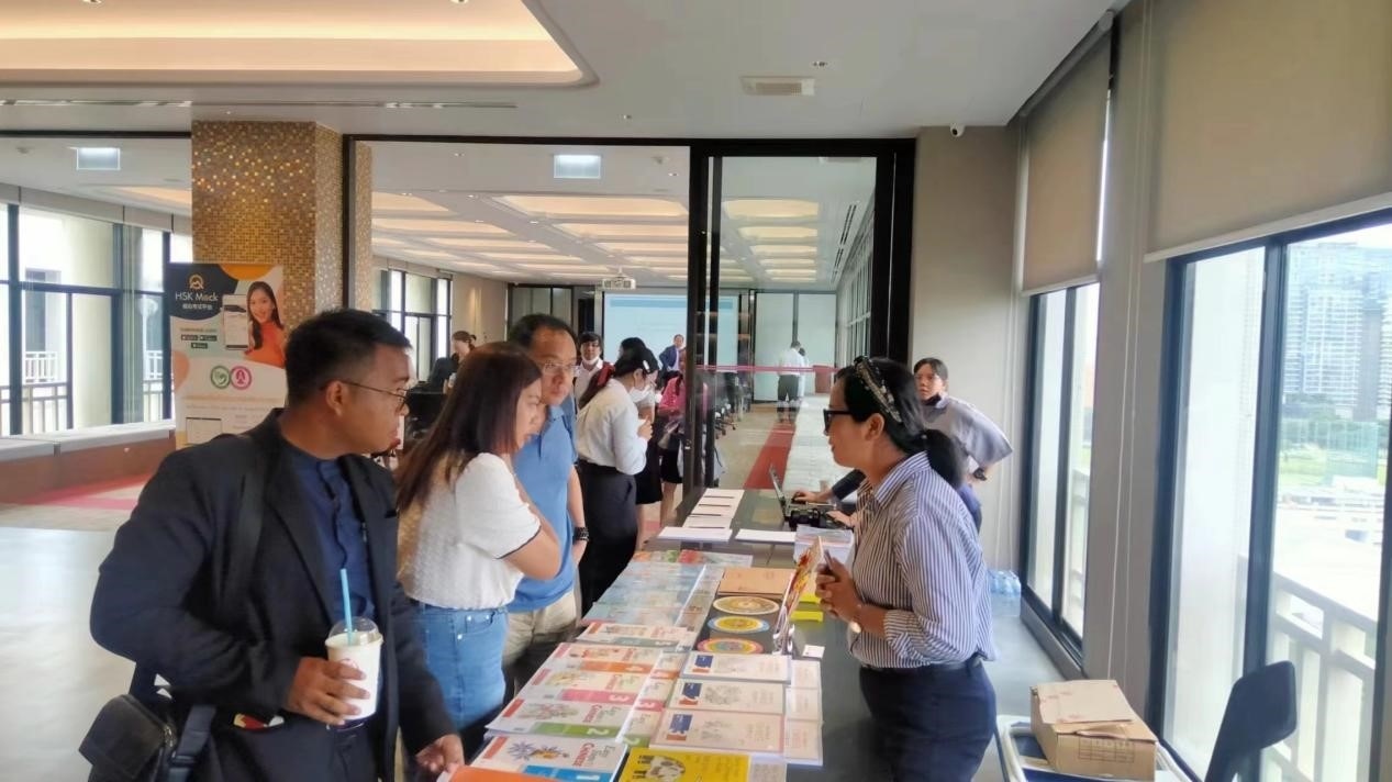 泰國中文教育精英教師高端培訓活動現(xiàn)場。泰國朱拉隆功大學孔子學院供圖