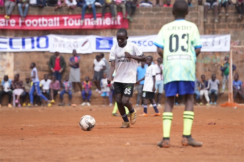 足球比賽現(xiàn)場。主辦方供圖