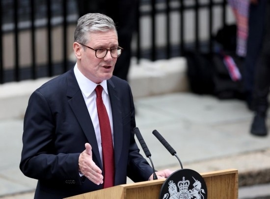  圖為英國首相斯塔默資料照片。（新華社記者李穎攝）