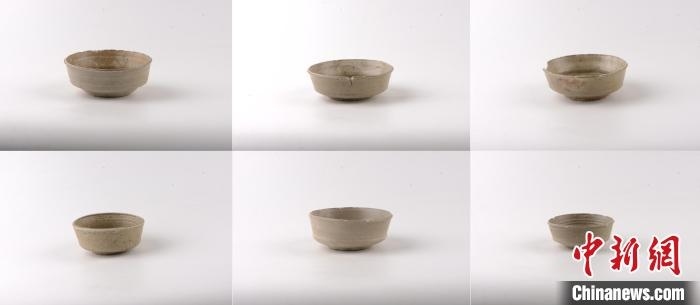 商周時(shí)期原始瓷碗。 寧波市文化遺產(chǎn)管理研究院供圖