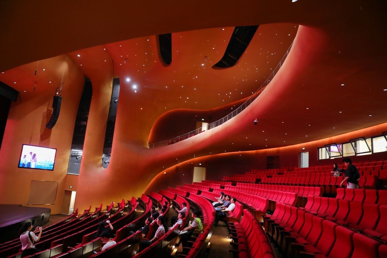 劇場(chǎng)內(nèi)部空間?！吨袊?guó)經(jīng)濟(jì)周刊》記者 肖翊攝