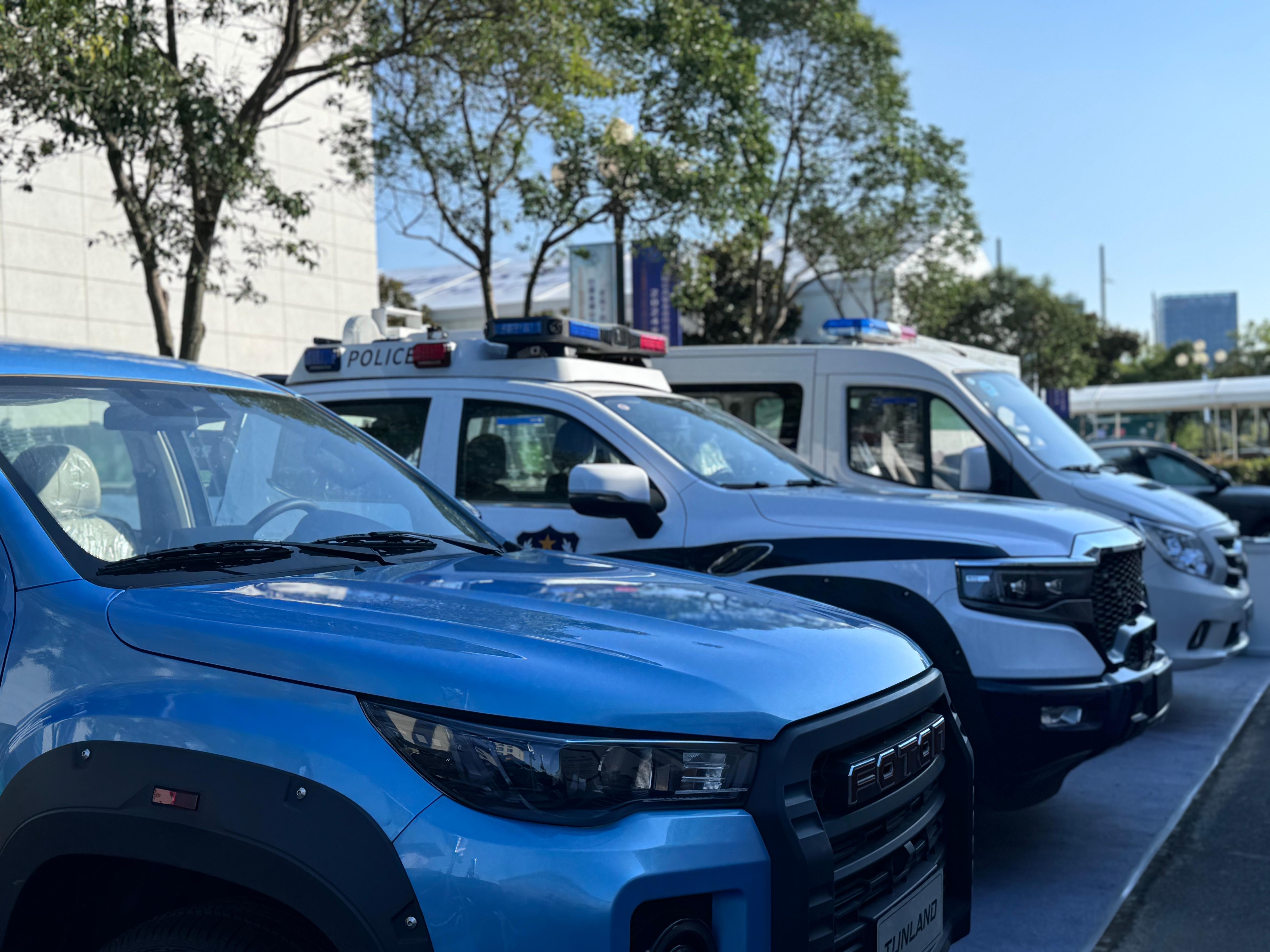 公共安全科技裝備展（連云港）現(xiàn)場(chǎng)。人民網(wǎng)記者 郝萍攝