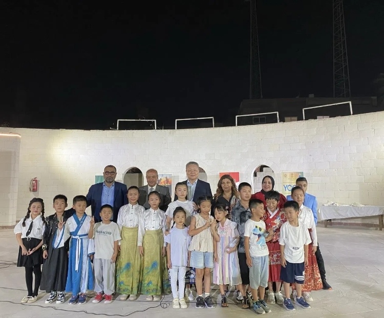 活動現(xiàn)場合影。開羅中國文化中心供圖