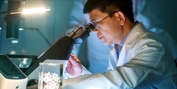 陳志堅。圖片來源：美國德克薩斯大學(xué)西南醫(yī)學(xué)中心官網(wǎng)