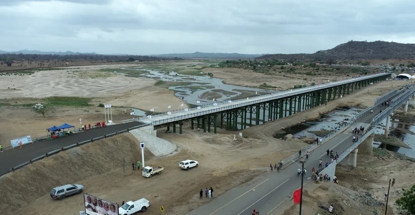 大橋全景。中交二公局第二工程有限公司供圖