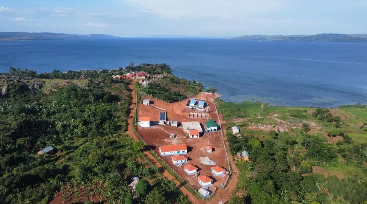 烏干達(dá)布伊奎供水項目建設(shè)完成。中鐵十局非洲公司供圖