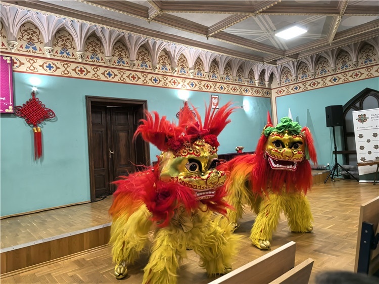 托倫雅蓋隆學院禮堂巡演現(xiàn)場。主辦方供圖。