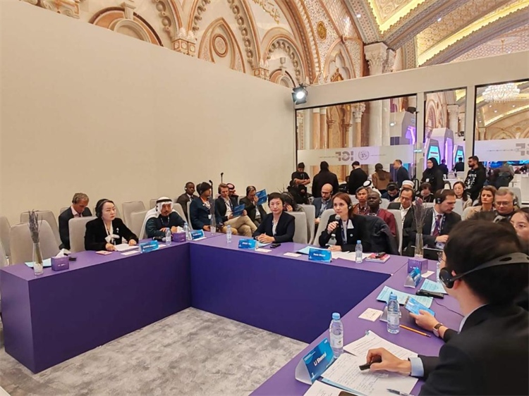 圖為與會代表圍繞主題進(jìn)行發(fā)言討論。中國傳媒大學(xué)供圖。