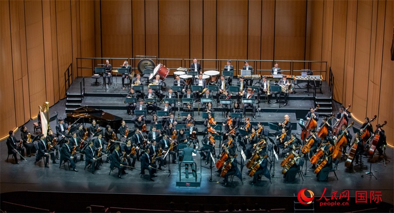 音樂會(huì)現(xiàn)場(chǎng)。人民網(wǎng) 塔里克·易卜拉欣攝