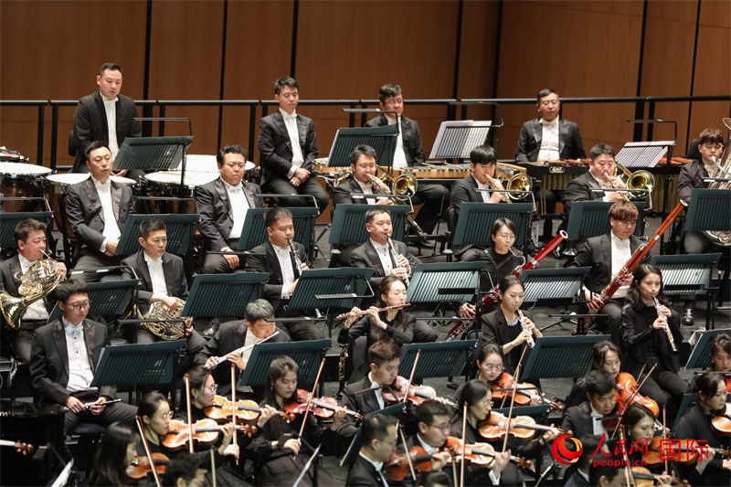 音樂會(huì)現(xiàn)場(chǎng)。 人民網(wǎng)記者 任皓宇攝
