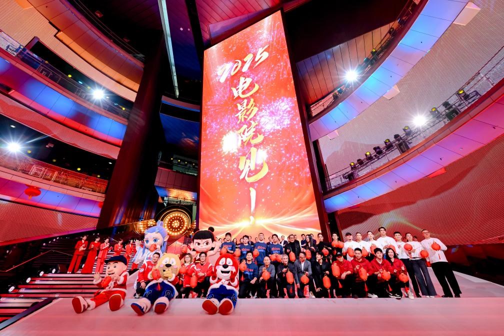 2025年春節(jié)檔電影主創(chuàng)合影。（圖片由主辦方提供）