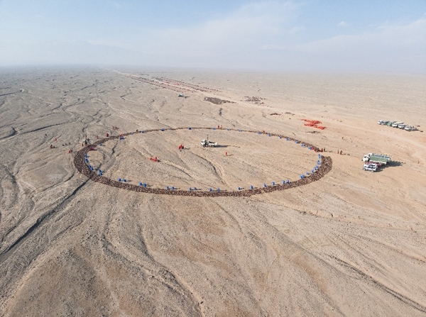 無線節(jié)點(diǎn)儀器檢測現(xiàn)場。受訪者供圖