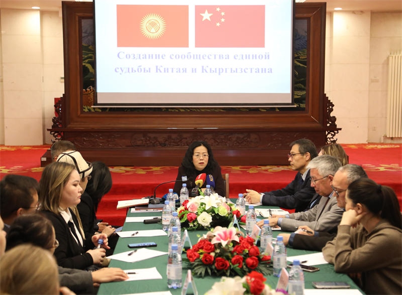 活動現(xiàn)場。中國駐吉爾吉斯斯坦使館供圖