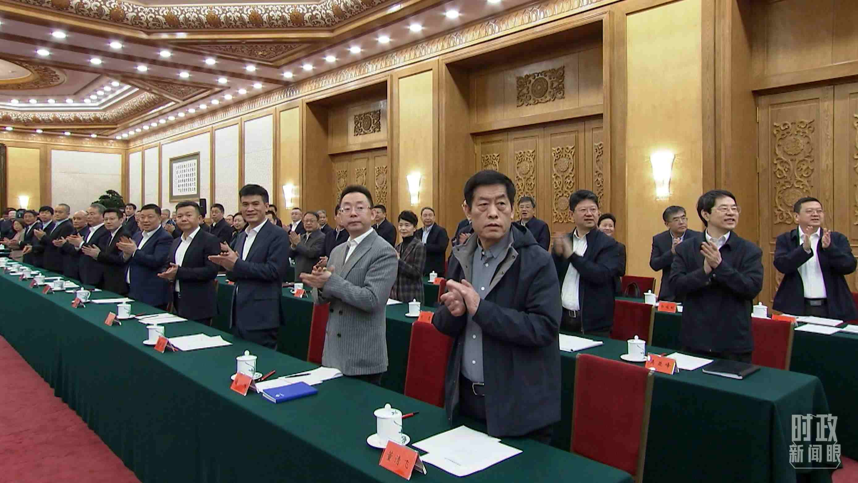 △2月17日，民營企業(yè)座談會現場。