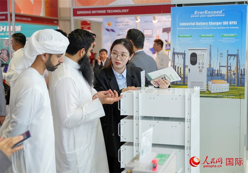 展會現(xiàn)場。人民網(wǎng) 塔里克·易卜拉欣攝