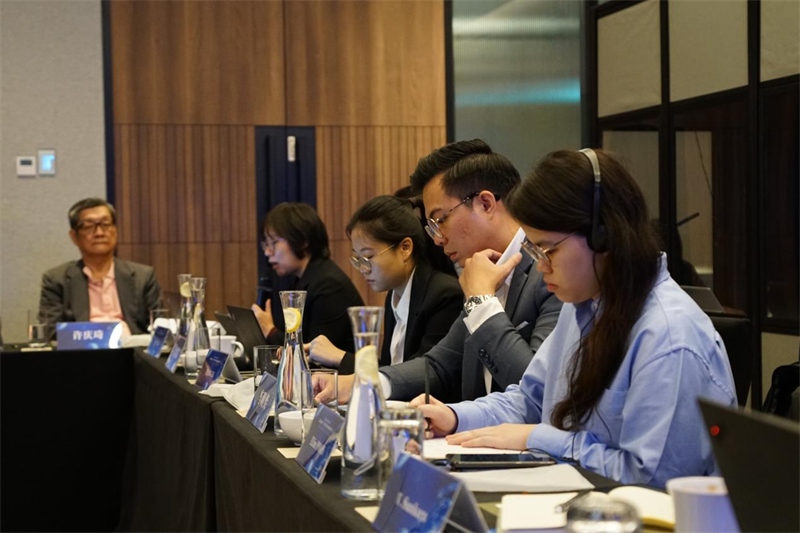 分享會現(xiàn)場，中馬兩國記者認真記錄。林俊揚攝