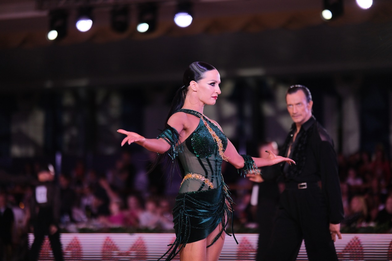 第七屆“克里姆林宮杯”國標(biāo)舞錦標(biāo)賽現(xiàn)場。于子恒攝