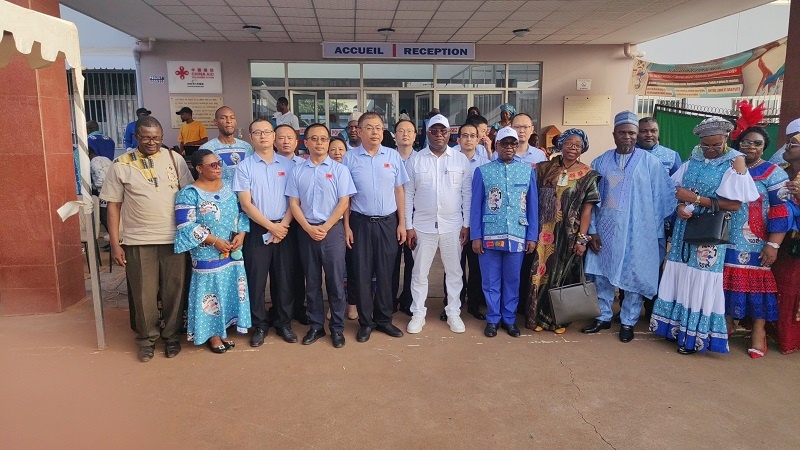 活動現(xiàn)場。醫(yī)療隊供圖