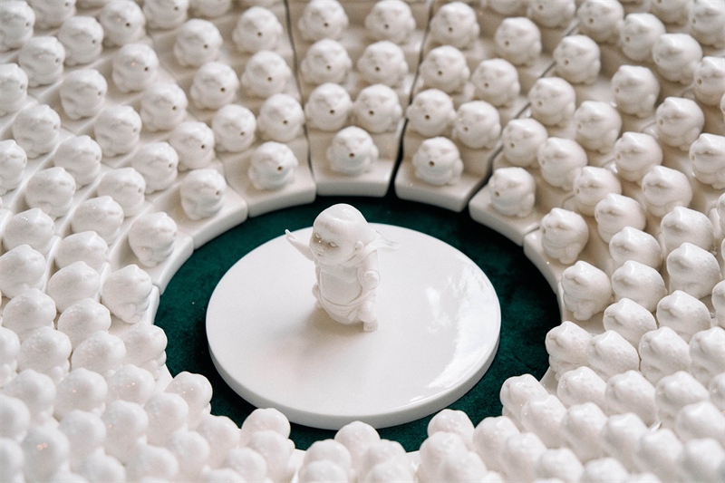 倫敦手工周中國館展品。楊浩鵬攝