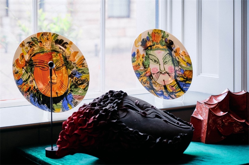 倫敦手工周中國館展品。楊浩鵬攝