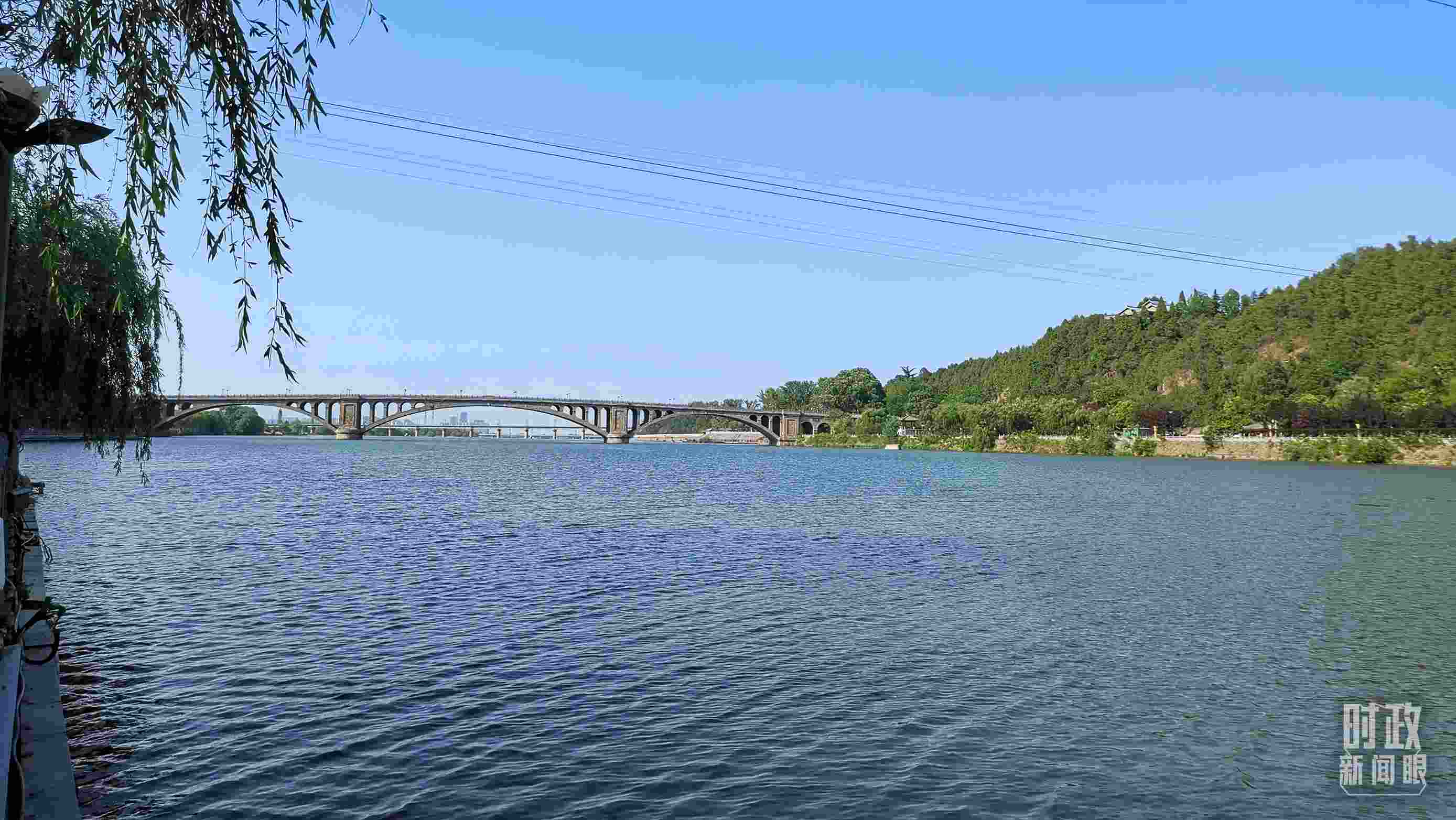 △伊河。（總臺央視記者范一鳴拍攝）