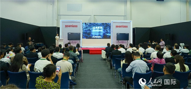 活動現(xiàn)場一景。人民網(wǎng) 塔里克·易卜拉欣攝