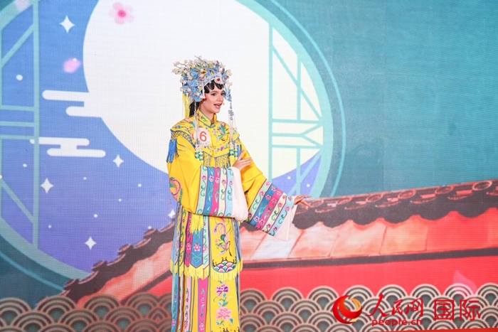 京劇表演。人民網(wǎng)記者任皓宇攝